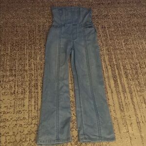 Forever 21 Blue Boot Cut Flare Pants